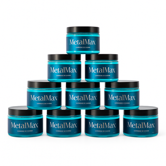 10 Limpiadores de joyeria MetalMax 250ml